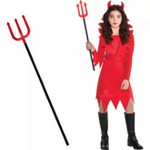 Tridente Disfraz Niño Adulto Juguete Completa Tu Disfraz de Halloween o Cosplay